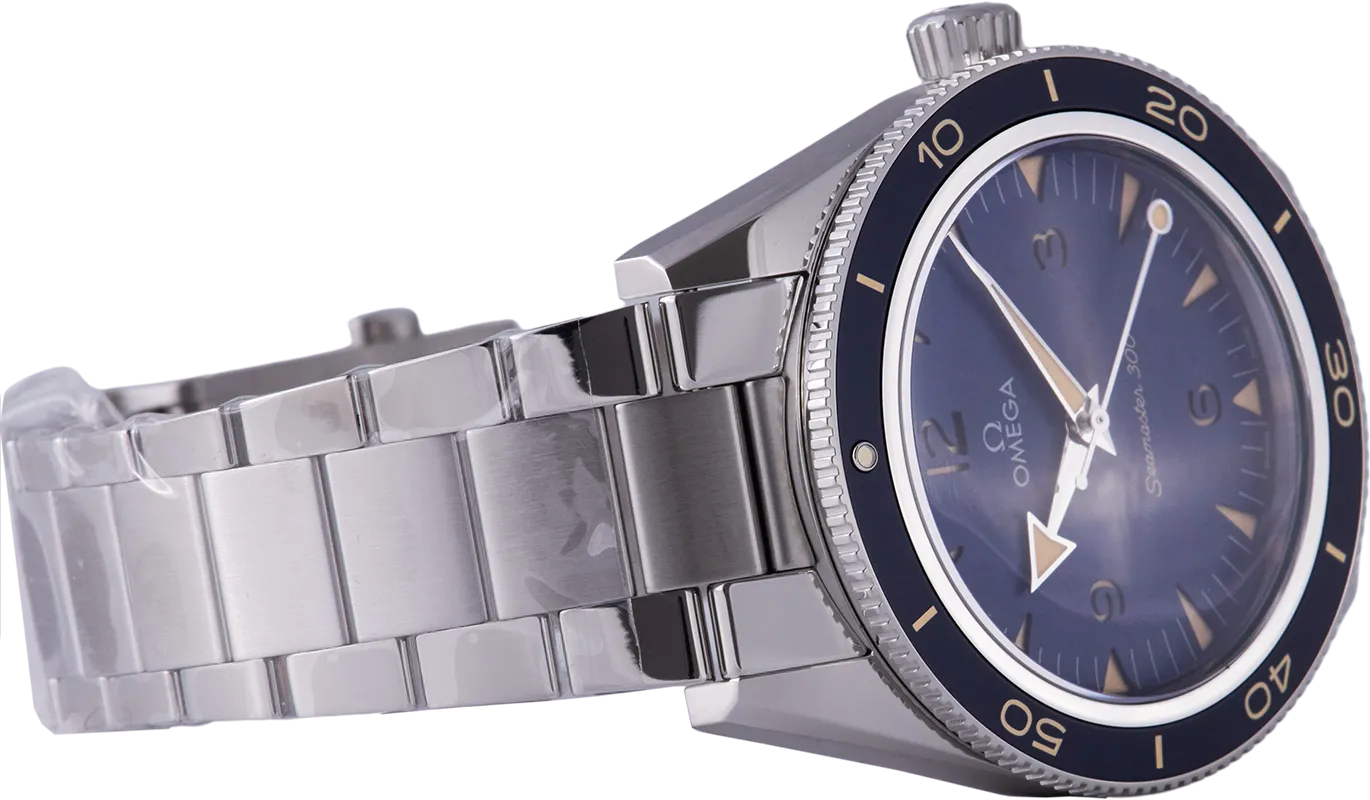 Omega Seamaster 300 Co-Axial Master Chronometer Blue BNIB 2022 234.30.41.21.03.001